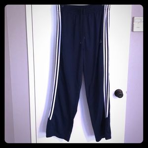 Adidas navy pants size L